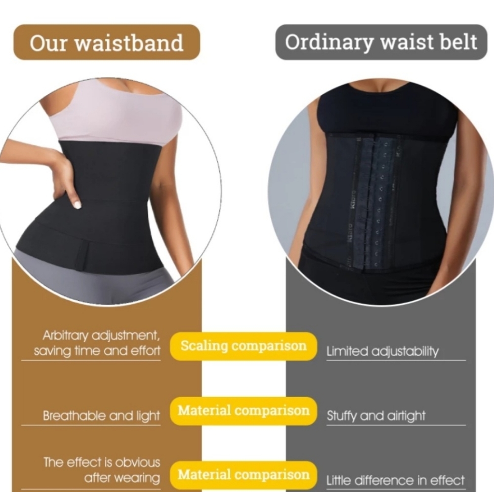 Shapeware slimming belt in brown